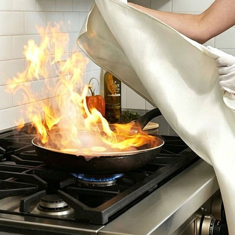 유리 섬유 난연 억제 담요 1개 화재 담요 가정용 주방 - Fire Blanket Kitchen 리뷰 및 가격