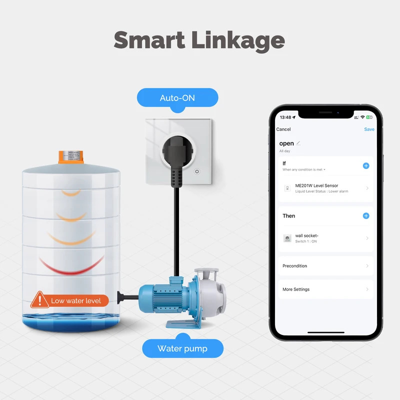 MOES Tuya WiFi/ZigBee 스마트 수위 센 - Water Alarm Sensor 리뷰 및 가격