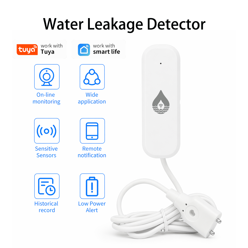 YFK WiFi/Zigbee 누수 경보 센서 Tuya  - Water Alarm Sensor 리뷰 및 가격