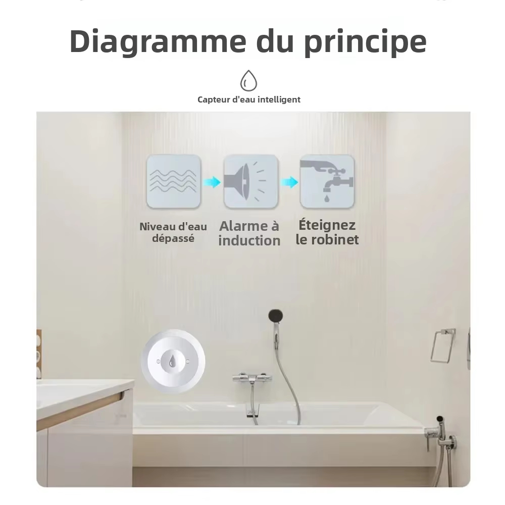 Tuya ZigBee 3.0 물 센서와 함께 작동하는  - Water Alarm Sensor 리뷰 및 가격