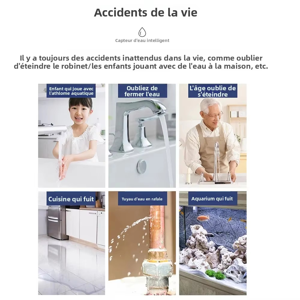 Tuya ZigBee 3.0 물 센서와 함께 작동하는  - Water Alarm Sensor 리뷰 및 가격