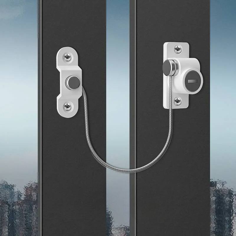 창문 도어 제한 장치 아기 어린이 애완동물 안전 보안  - Security Chain Door 리뷰 및 가격