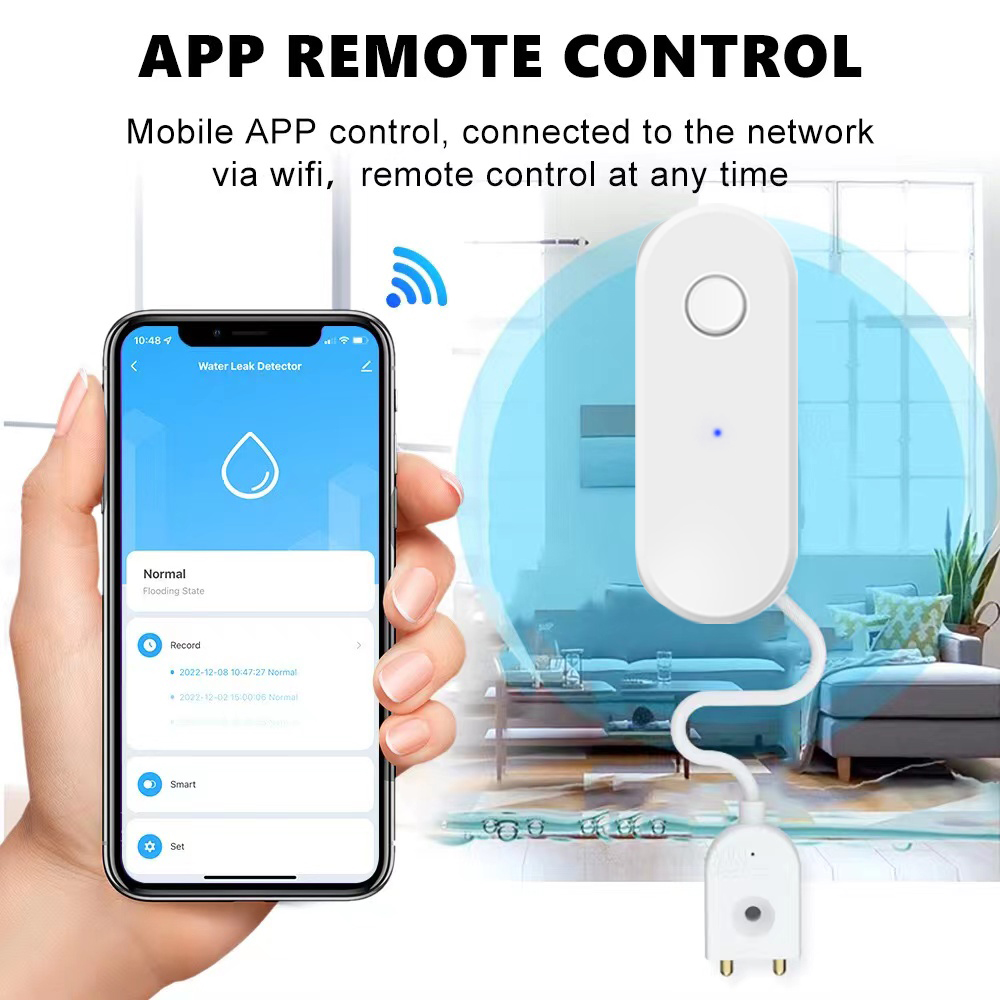 Tuya WiFi 스마트 누수 센서 액체 누출 경보 오 - Water Alarm Sensor 리뷰 및 가격
