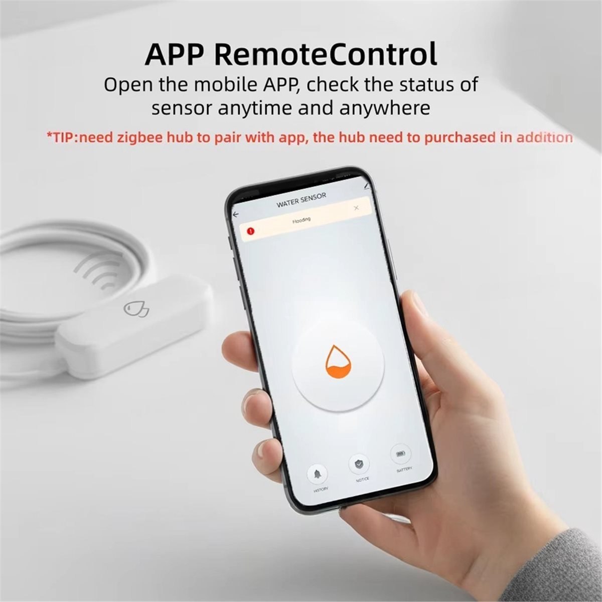 호환 가능한 ZigBee 누수 센서 알람 Tuya Sm - Water Alarm Sensor 리뷰 및 가격